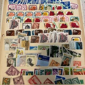 New Zealand stamp collection